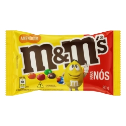 M&amp;Ms Amendoim e Chocolate Para Nós Mars 80g