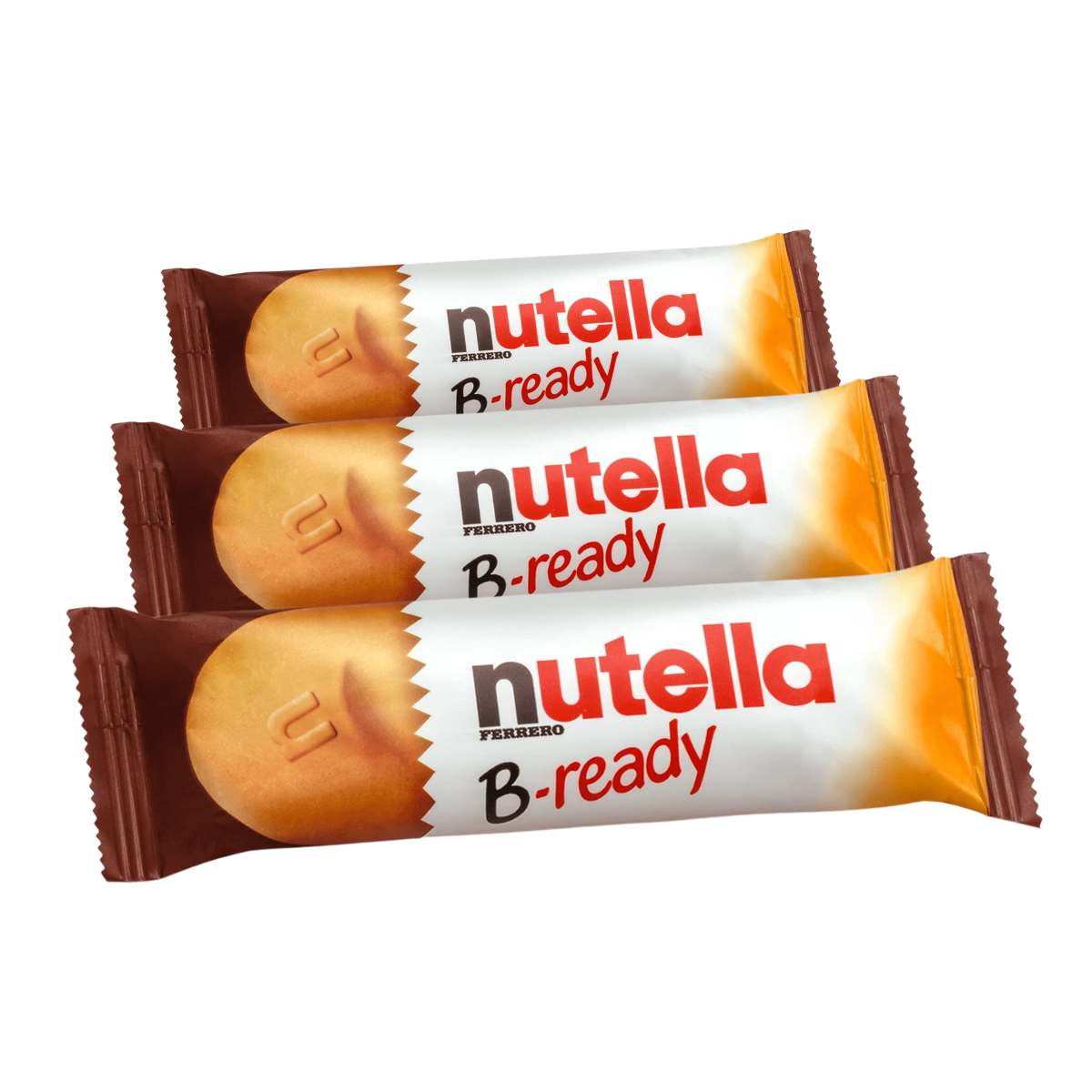 Biscoito Nutella B-ready, 3 Pacotes de 22g