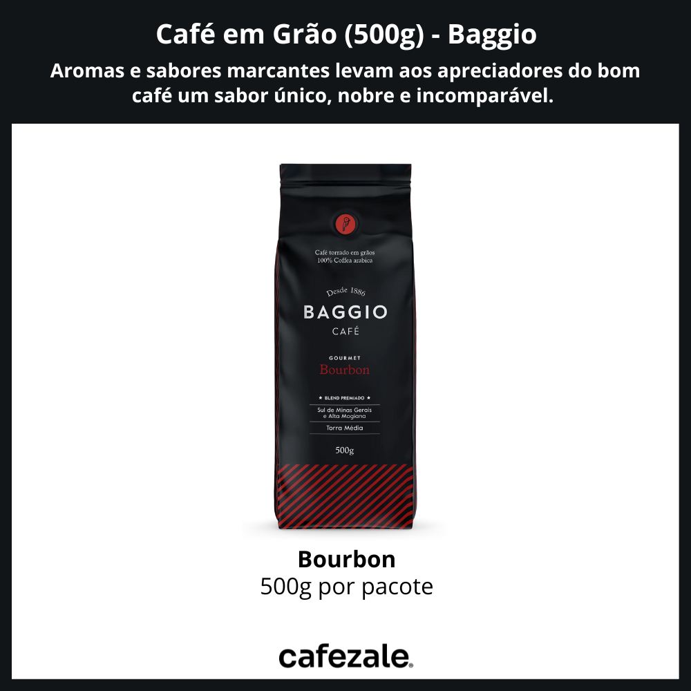Café em Grão, Baggio, Bourbon, 500g