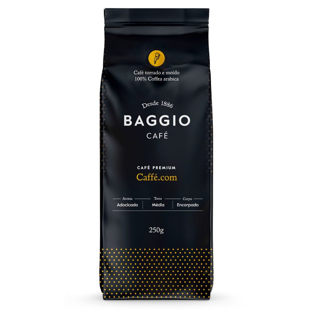 Café Moído Baggio, Gourmet, Caffé.com, 1 pacote de 250g