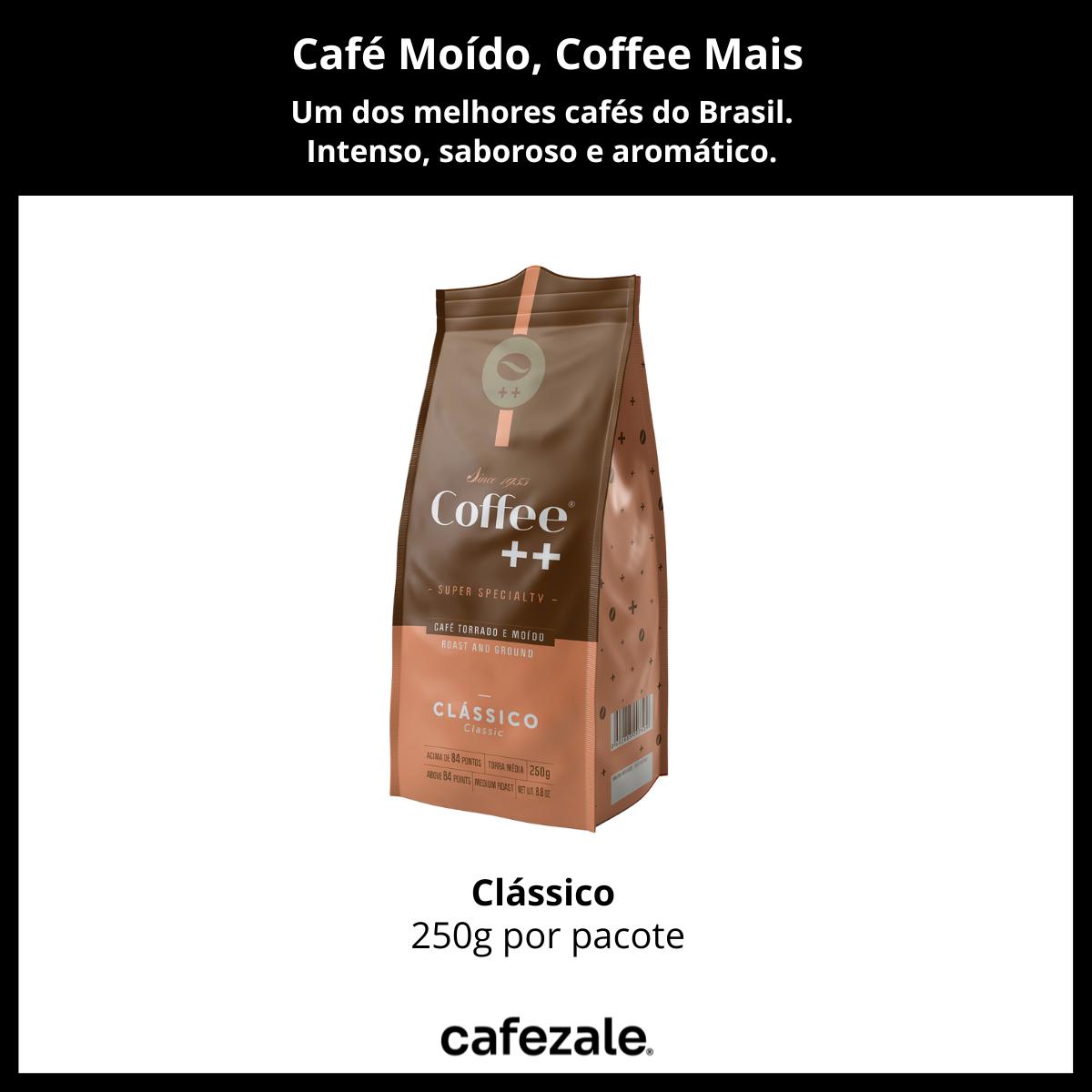 Café Moído, Coffee Mais, Classico, 250g