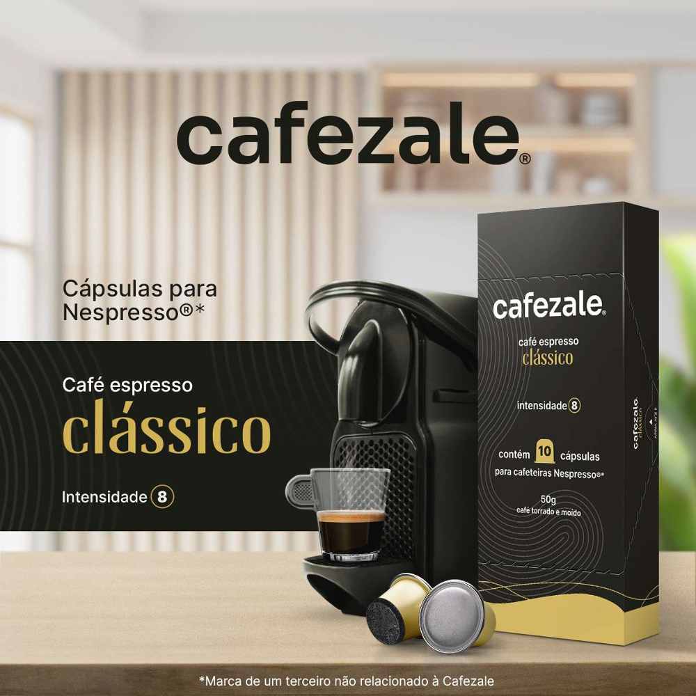 Cápsulas para Nespresso®, Café Cafezale, Clássico