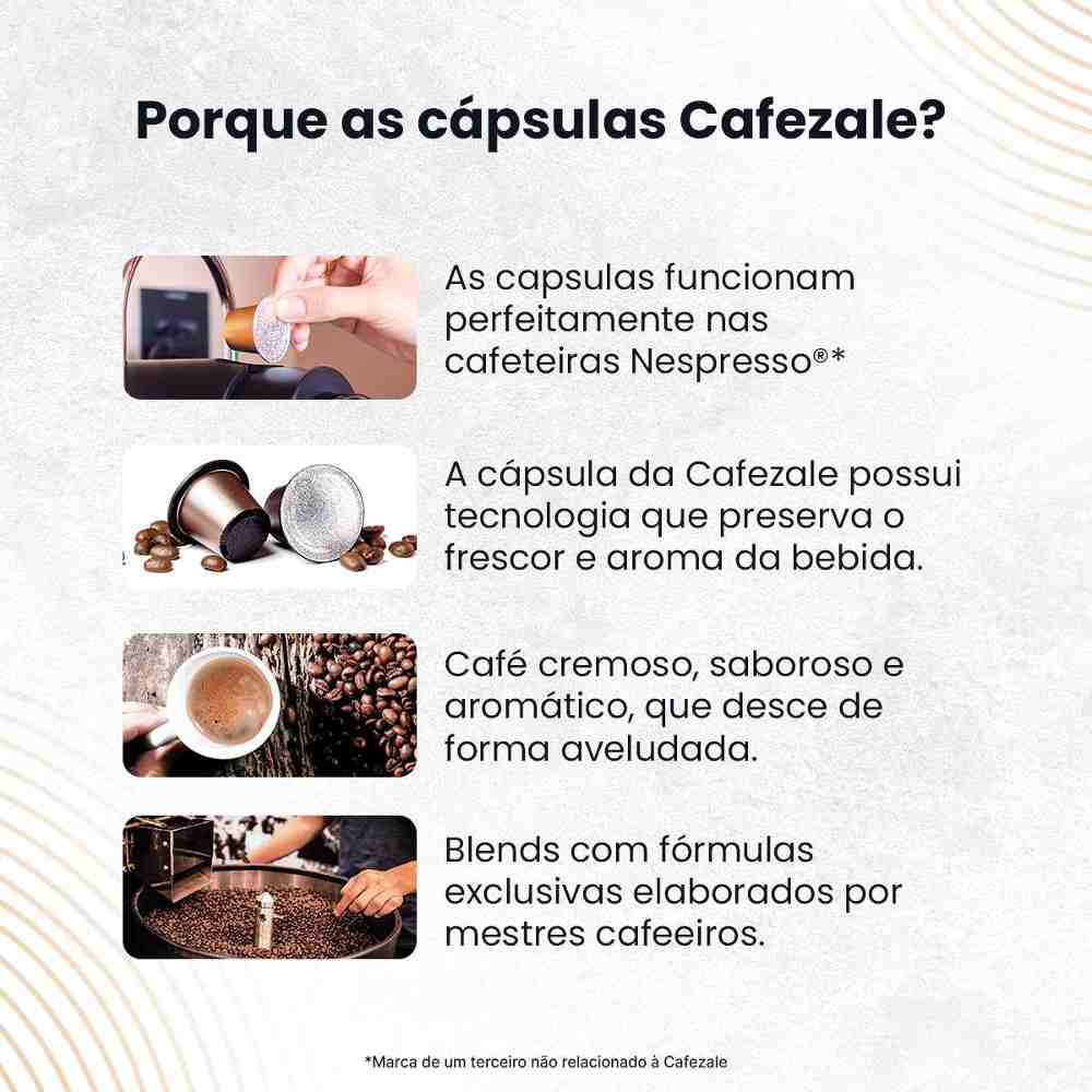Cápsulas para Nespresso®, Café Cafezale, Intenso
