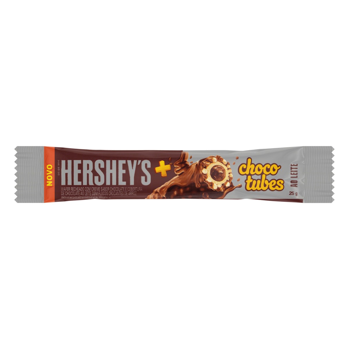 Chocolate Hersheys Chocotubes Ao Leite 25g