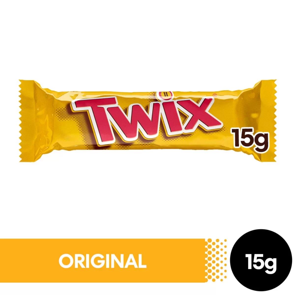 Chocolate Twix Tradicional Kit 30 unidades de 15g