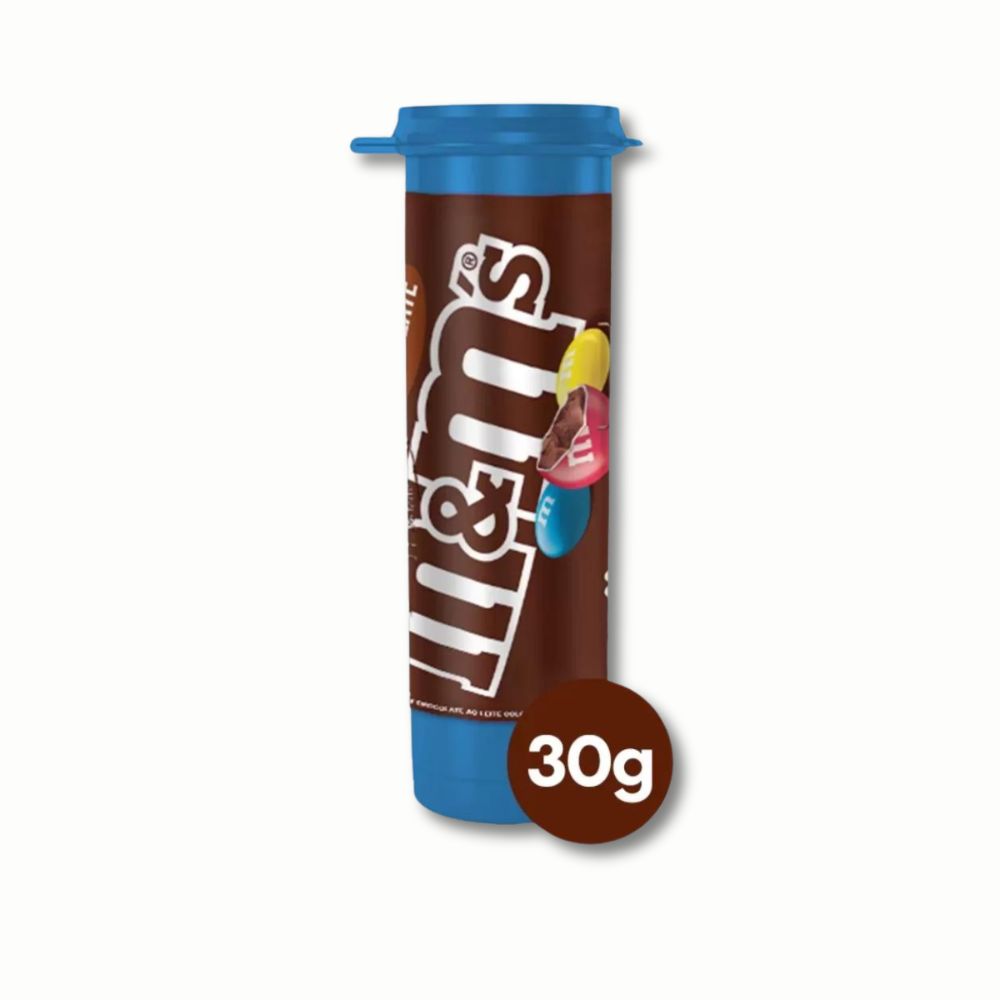 M&amp;Ms Chocolate ao Leite Tubo Kit 12 unidades de 30g