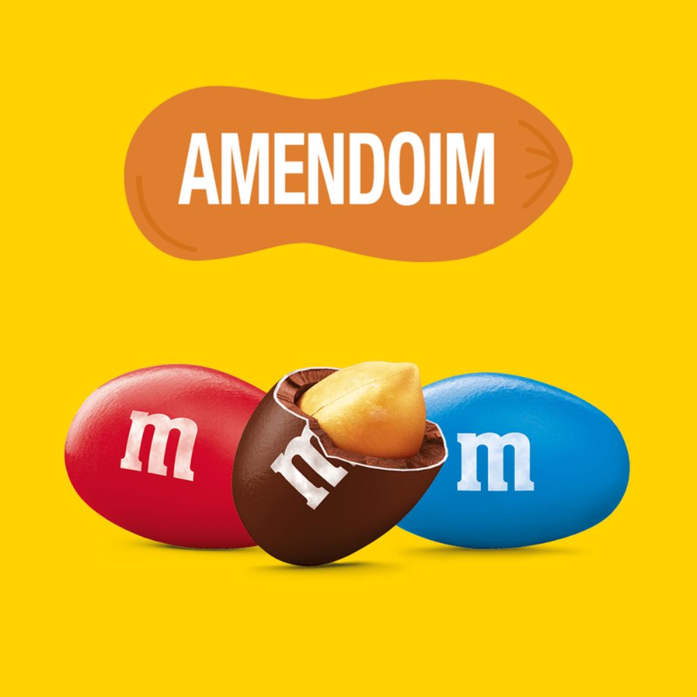 M&amp;Ms Chocolate e Amendoim Mars Kit 18 unidades de 45g