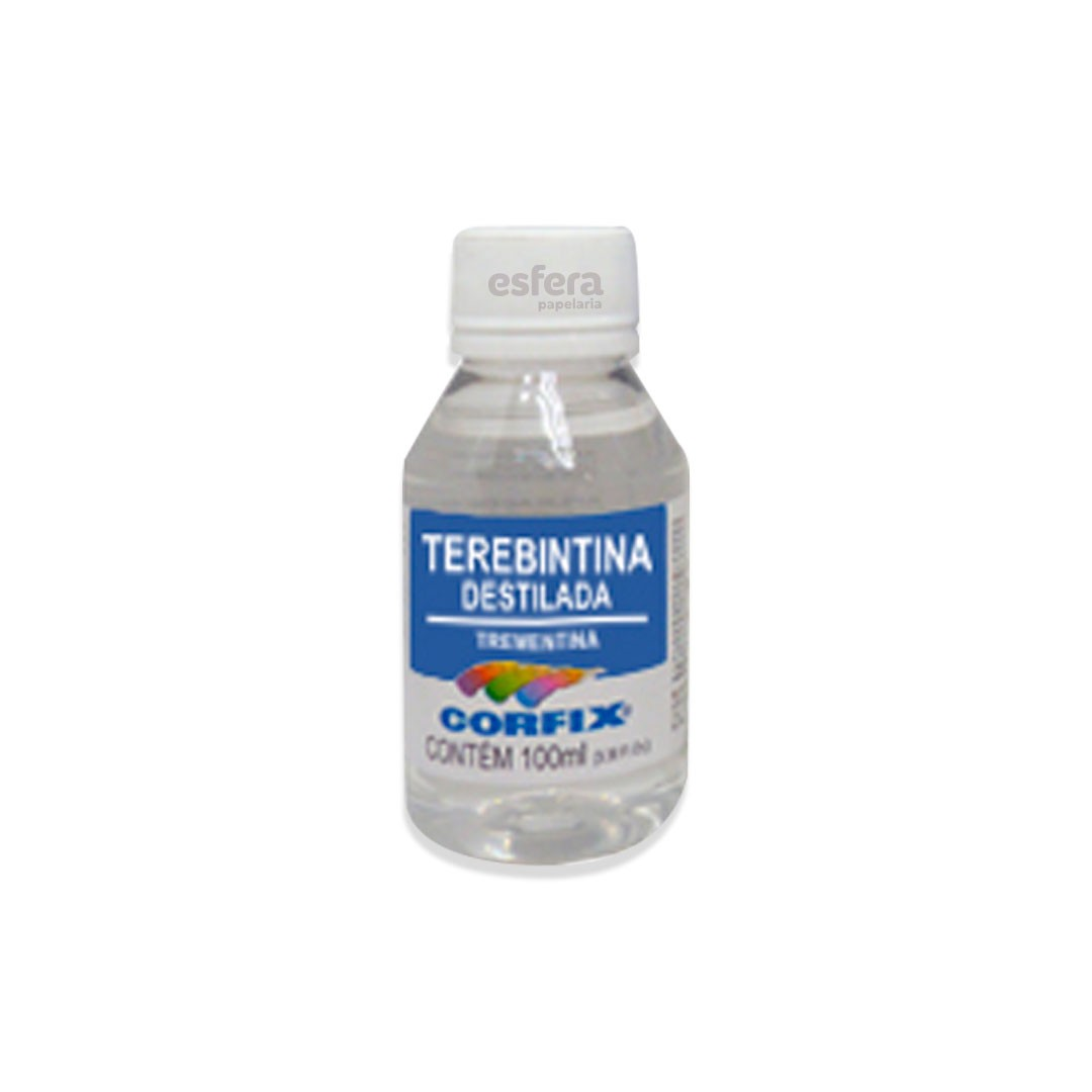 Terebintina Bi-Destilada 100ml CORFIX