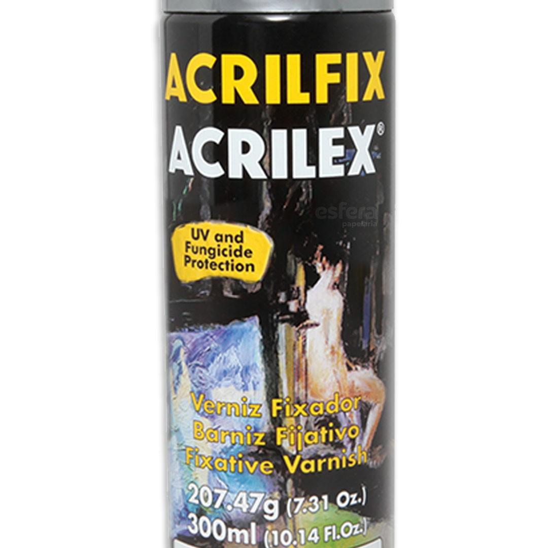 Verniz Spray Acrilfix Fosco 206.70G/300ml ACRILEX