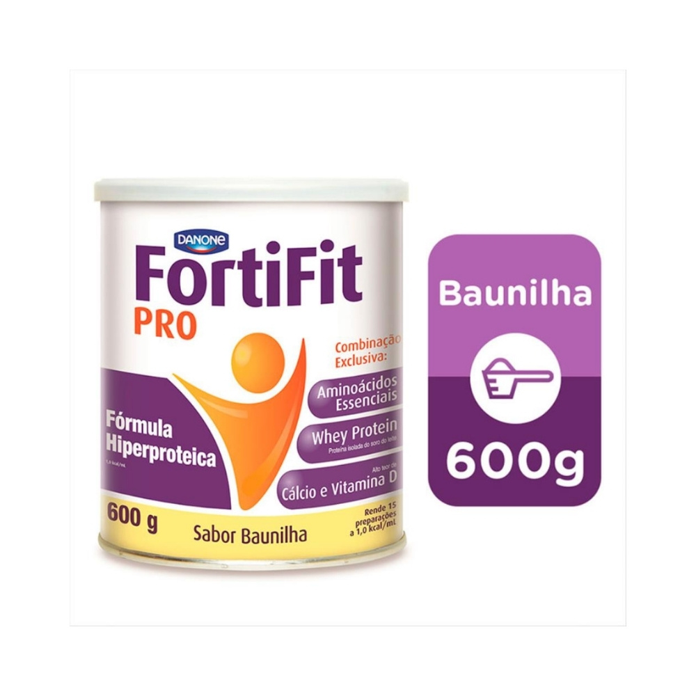 FORTIFIT PRO BAUNILHA 600G - DANONE