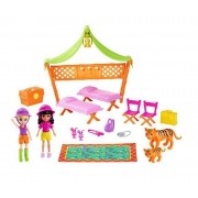 Boneca Polly Pocket Acampamento Safari - Mattel
