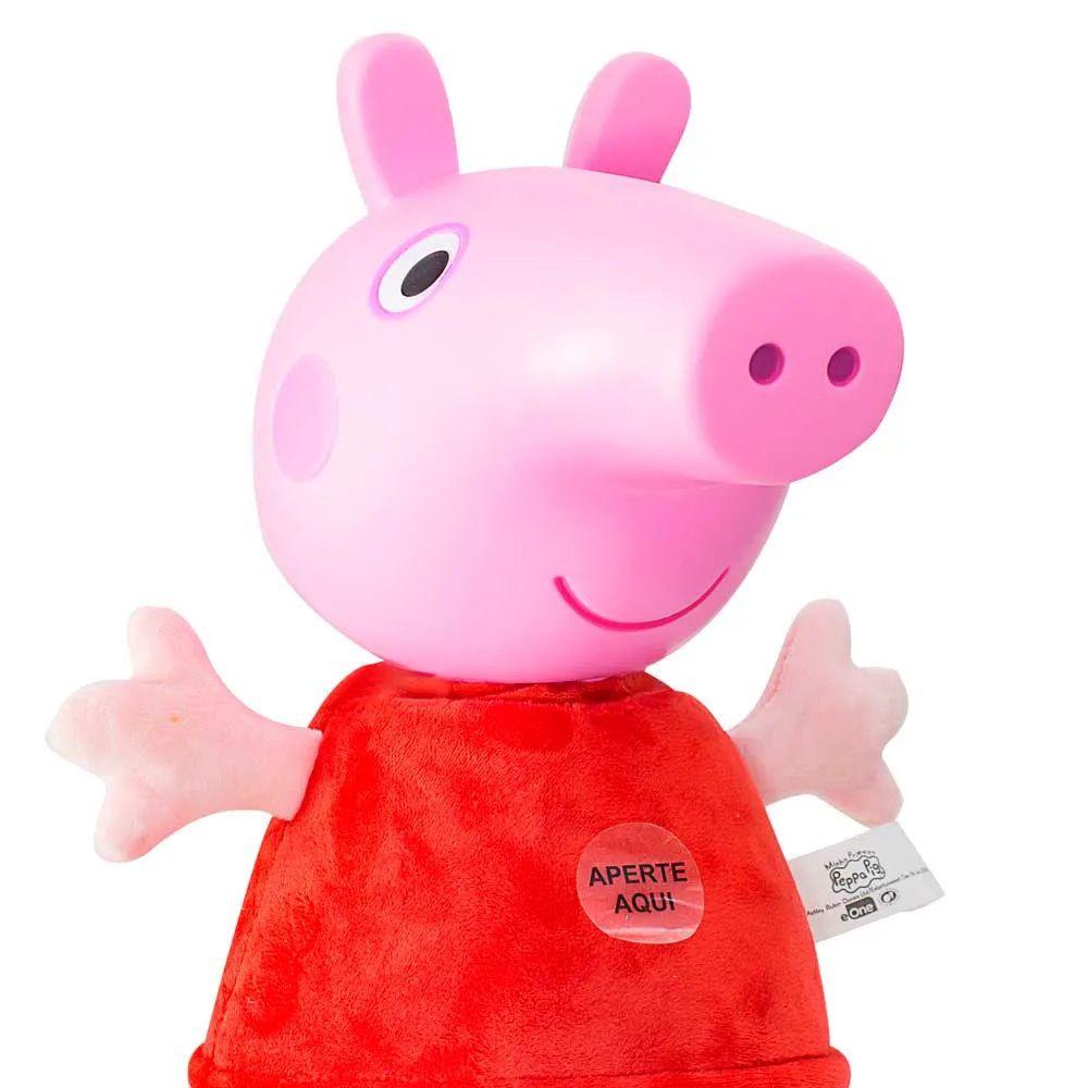 Boneca Minha Primeira Peppa Pig com Som - Estrela