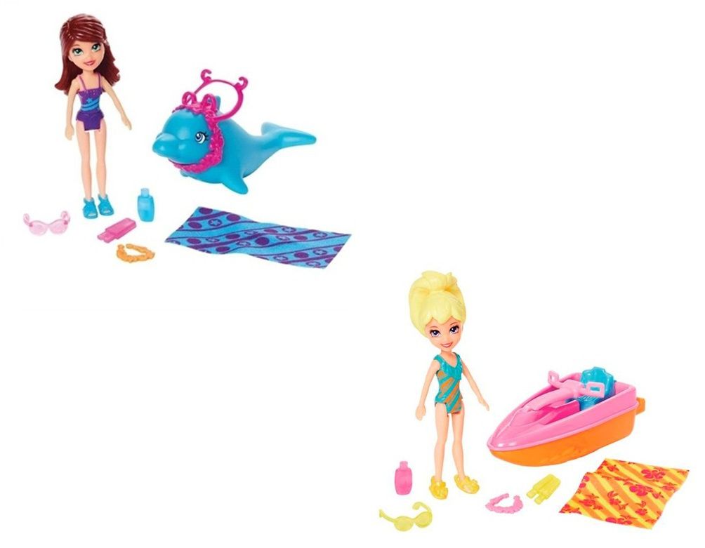 Boneca Polly Pocket Veículos Tropicais - Mattel