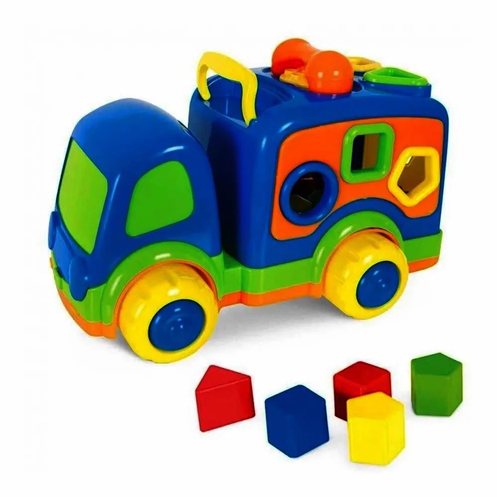 Caminhãozinho Didático For Baby Azul - Super Toys