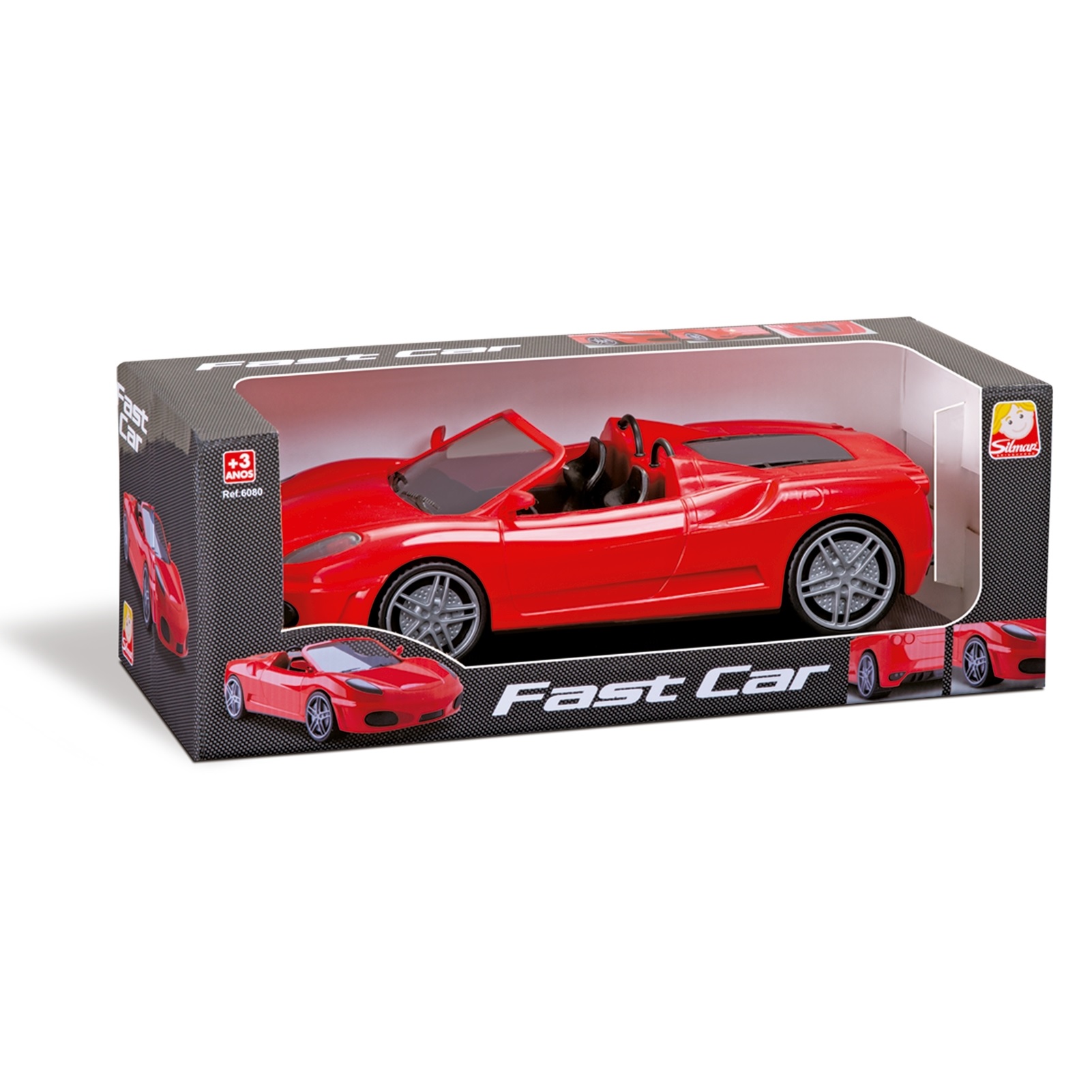 Carro Conversível Fast Car - Silmar Brinquedos