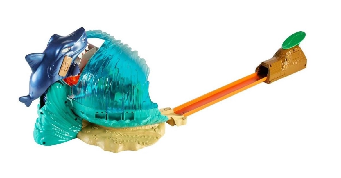 Pista Hot Wheels Batalha na Praia do Tubarão - Mattel