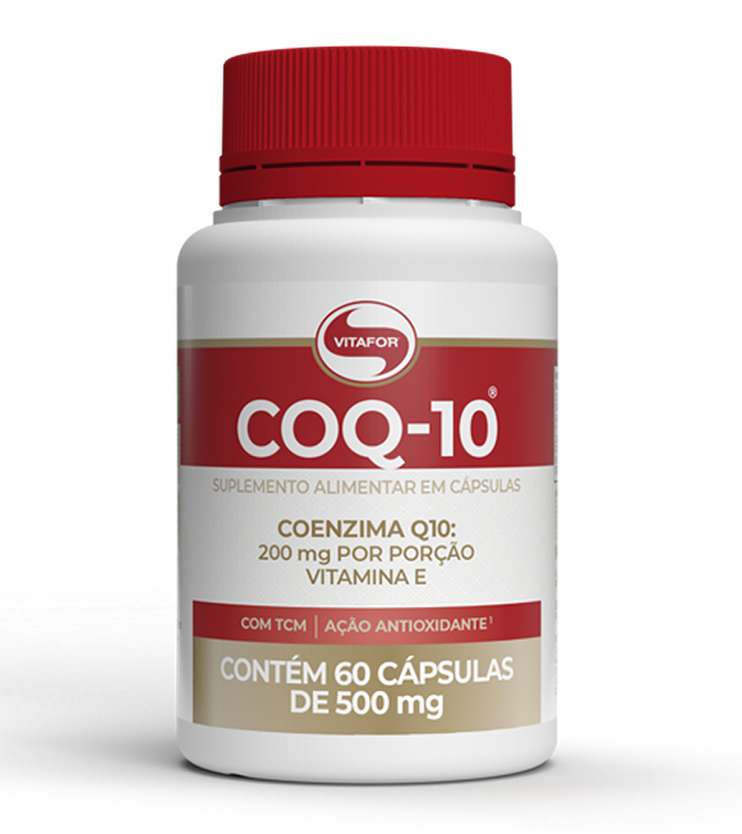 COQ-10 Coenzima Q10 60 cápsulas - Vitafor