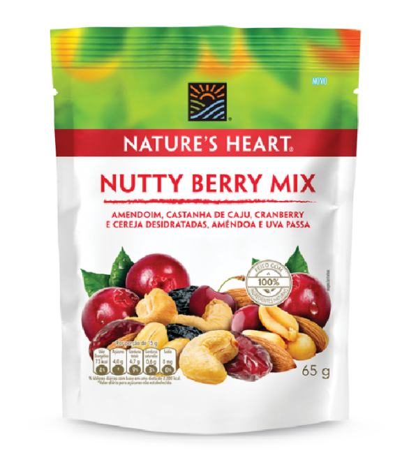Nutty Berry Mix 65g - Natures Heart