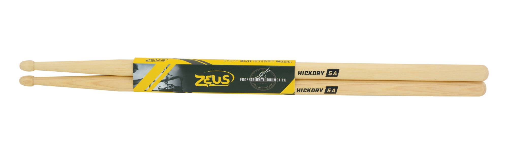 Baqueta Zeus American Hickory 5a Par