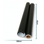 Adesivo De Parede Quadro Negro Lousa 45x200cm Com Giz Color