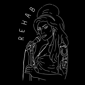 Camiseta Amy Winehouse - PT