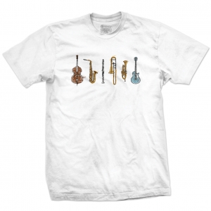 Camiseta Instrumentos do Jazz