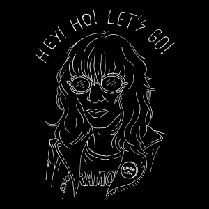 Camiseta Joey Ramone - PT