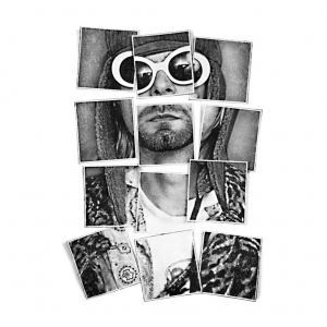 Camiseta Kurt Cobain Pictures