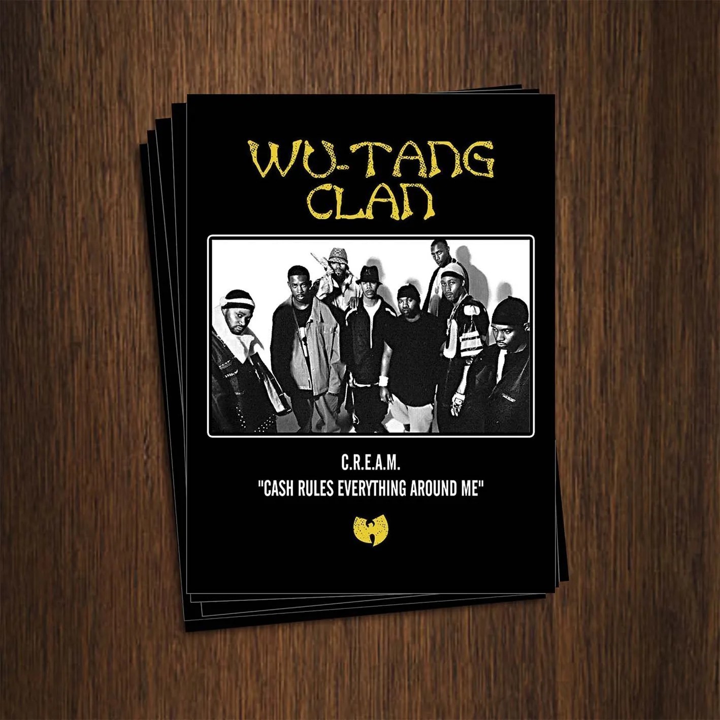 Adesivo 7x9,5cm - Wu-Tang Clan
