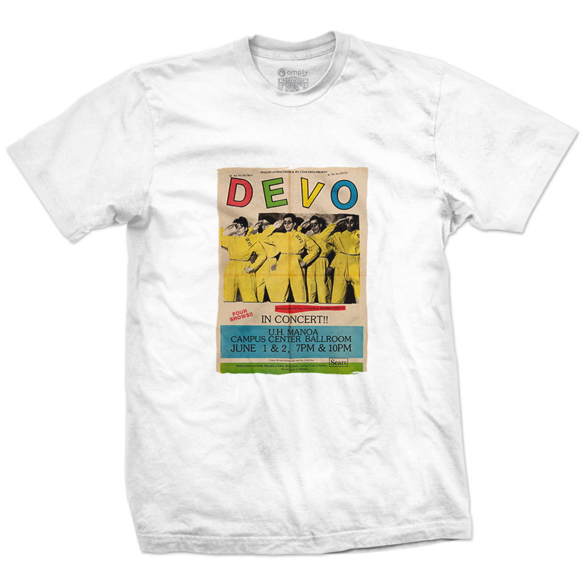 Camiseta Devo