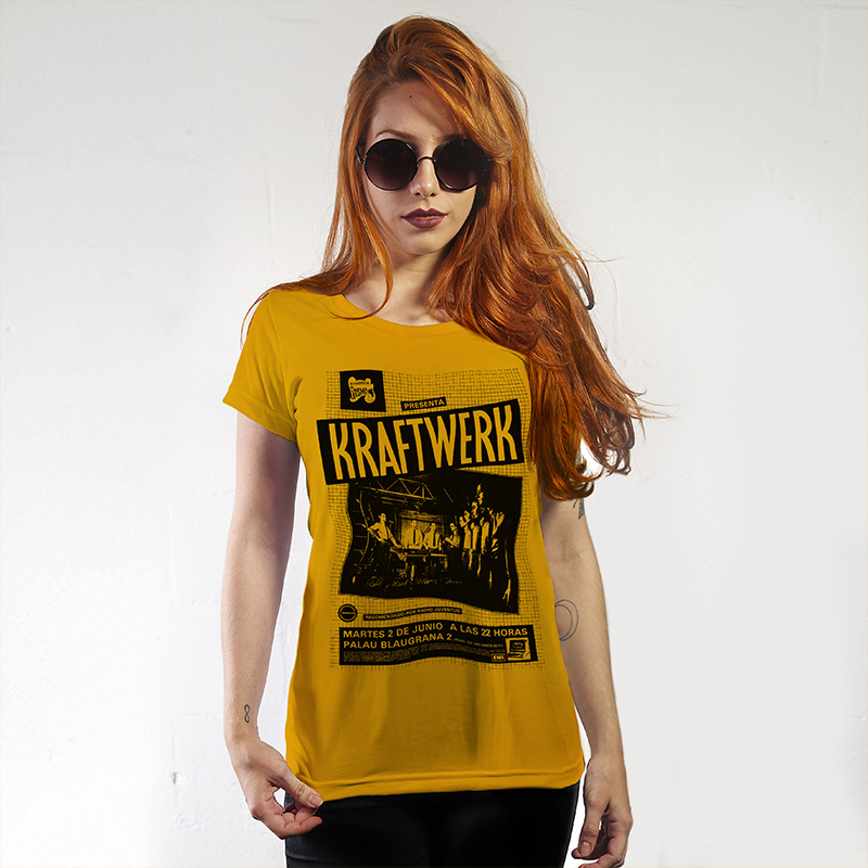 Camiseta Feminina Kraftwerk