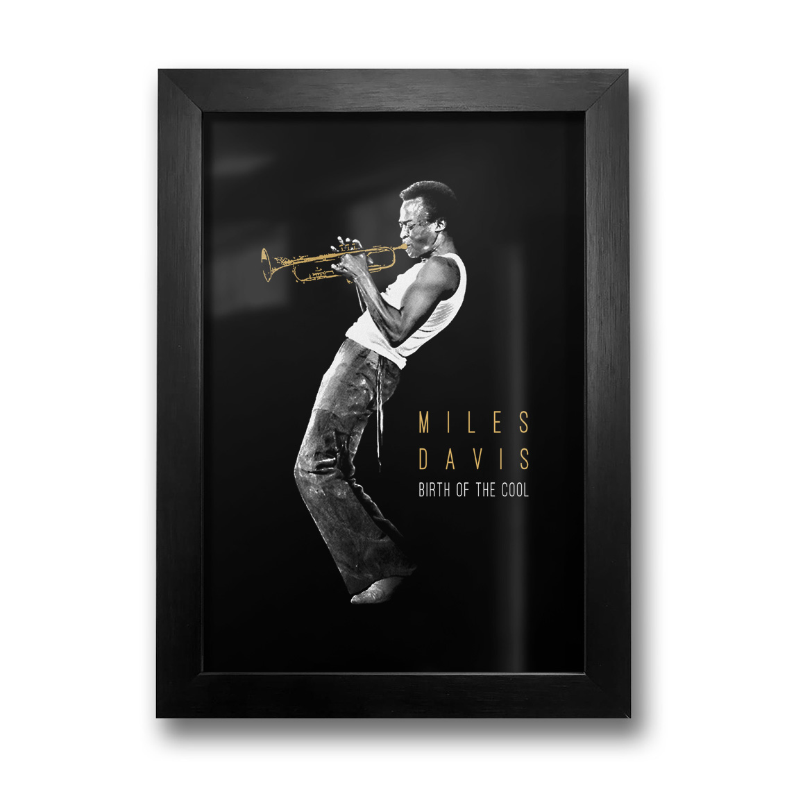 Quadro Miles Davis
