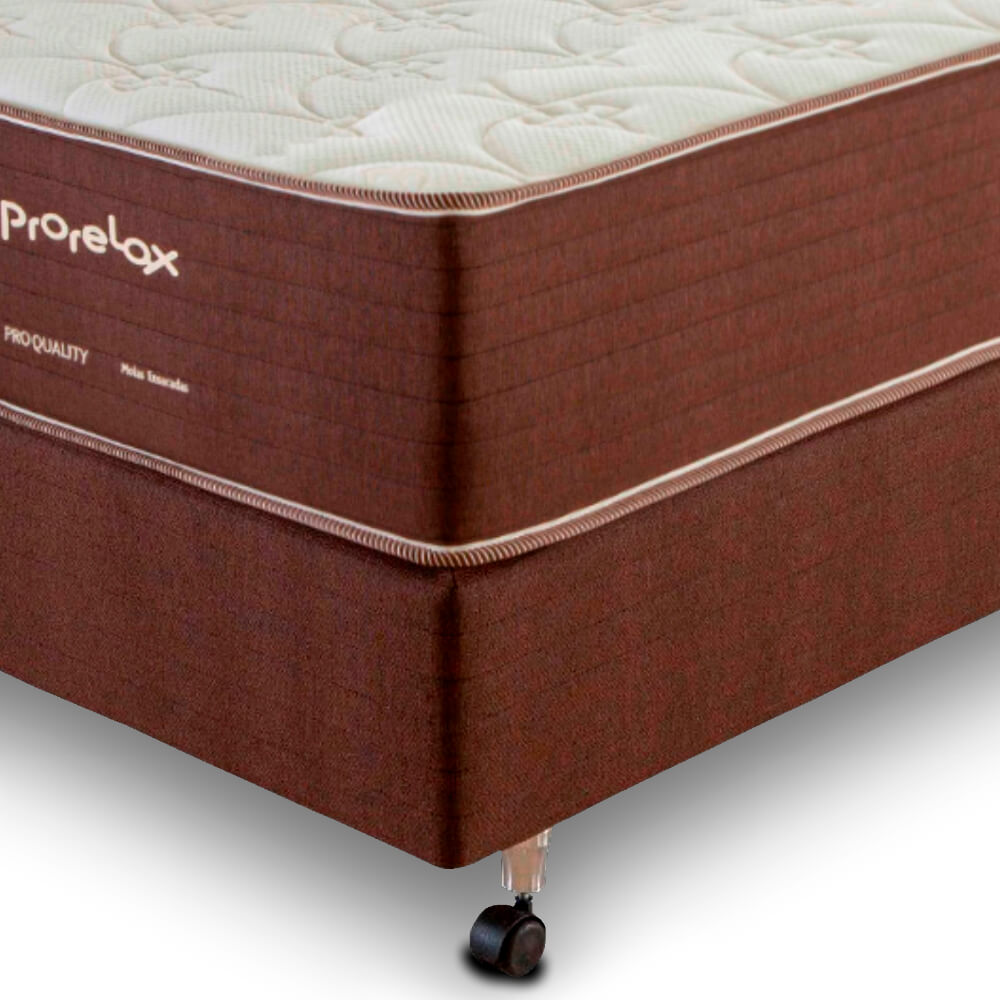 Cama Box Casal (Box + Colchão) Prorelax Solteiro Pro Quality 78x188 Pillow In Turn Free - Foto 1