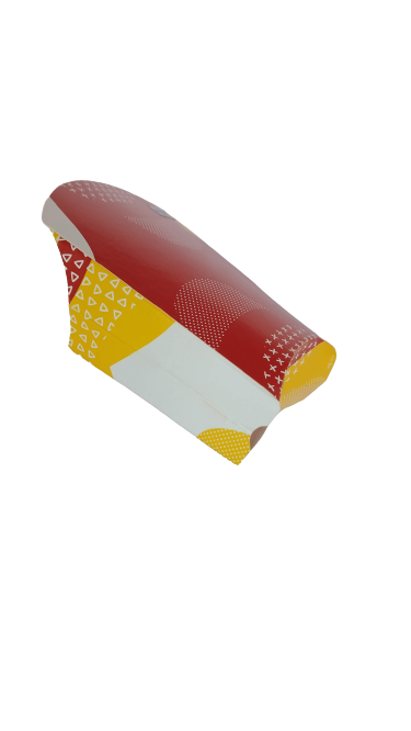 Batata Frita Balcão - ENVELOPE - P - Especial para Você - Vermelho e Laranja - 100 UNID