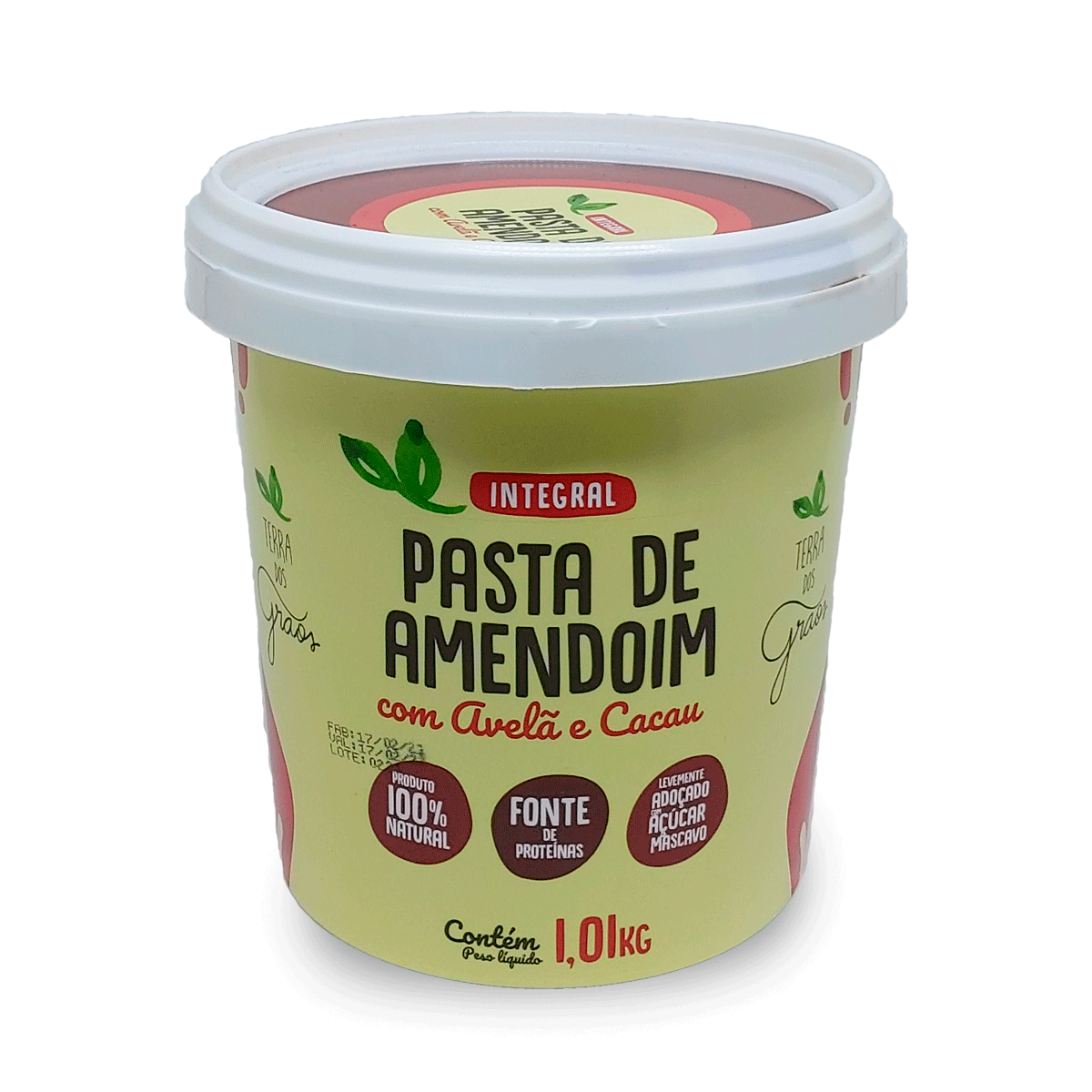 Pasta de Amendoim Avelã com Cacau 1,01kg