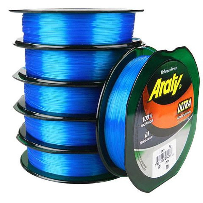 Linha Araty Ultra 19,2lbs azul royal (0.35mm-300m)