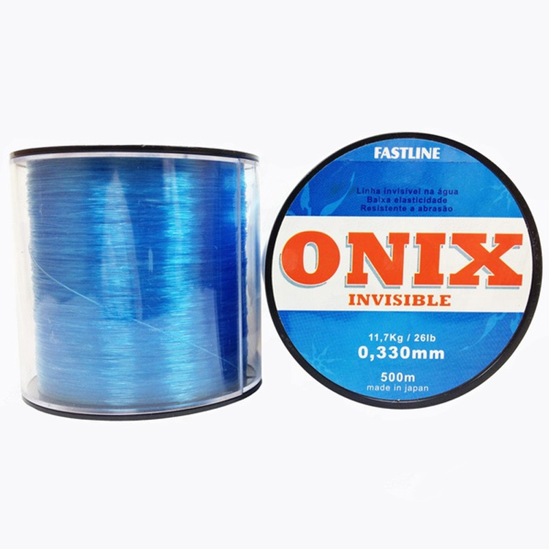 Linha Fastline Onix Invisible 14lbs azul (0,20mm-500m)