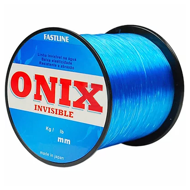 Linha Fastline Onix Invisible 45lbs azul (0,47mm-500m)