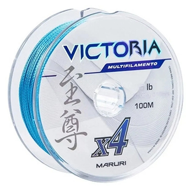 Linha Multif. Victoria 4x 53lbs azul (0,40mm-500m)