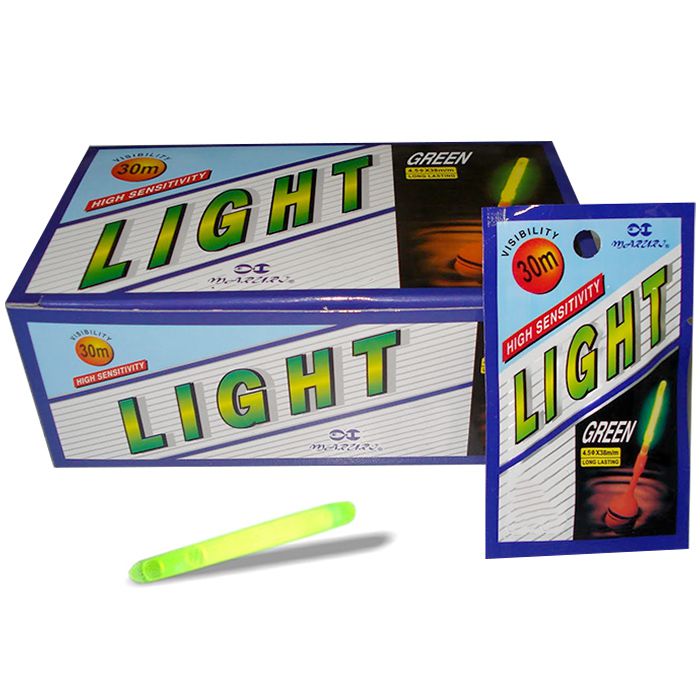 Luz Química Maruri Light Stick 4.5 38mm com 2 (Caixa com 50 cartelas)