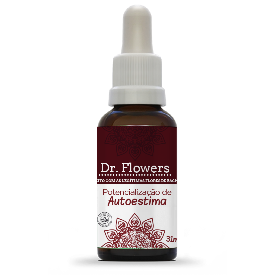 Autoestima | Dr. Flowers Adulto | Vidro | 31ml