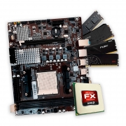 Kit Processador AMD FX 4300 Placa mãe Bluecase 760G AM3+ 8GB