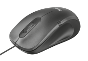 Mouse Trust Ivero Compact Ergonômico 1000 Dpi Preto - 20404