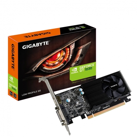 Placa de Vídeo Gigabyte GeForce GT 1030 LowProfile 2GB GDDR5 64Bit - GV-N1030D5-2GL