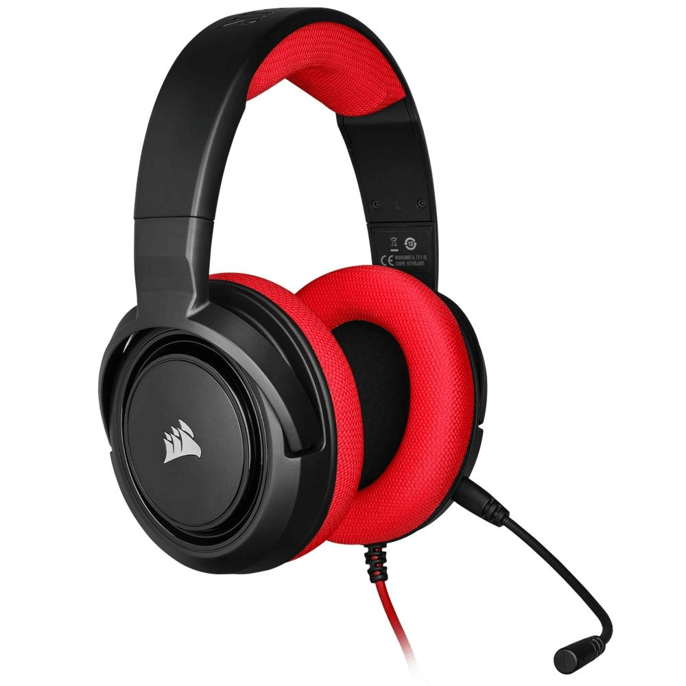 Headset Gamer Corsair HS35 Gaming Stereo Red PC Consoles CA-9011198-NA