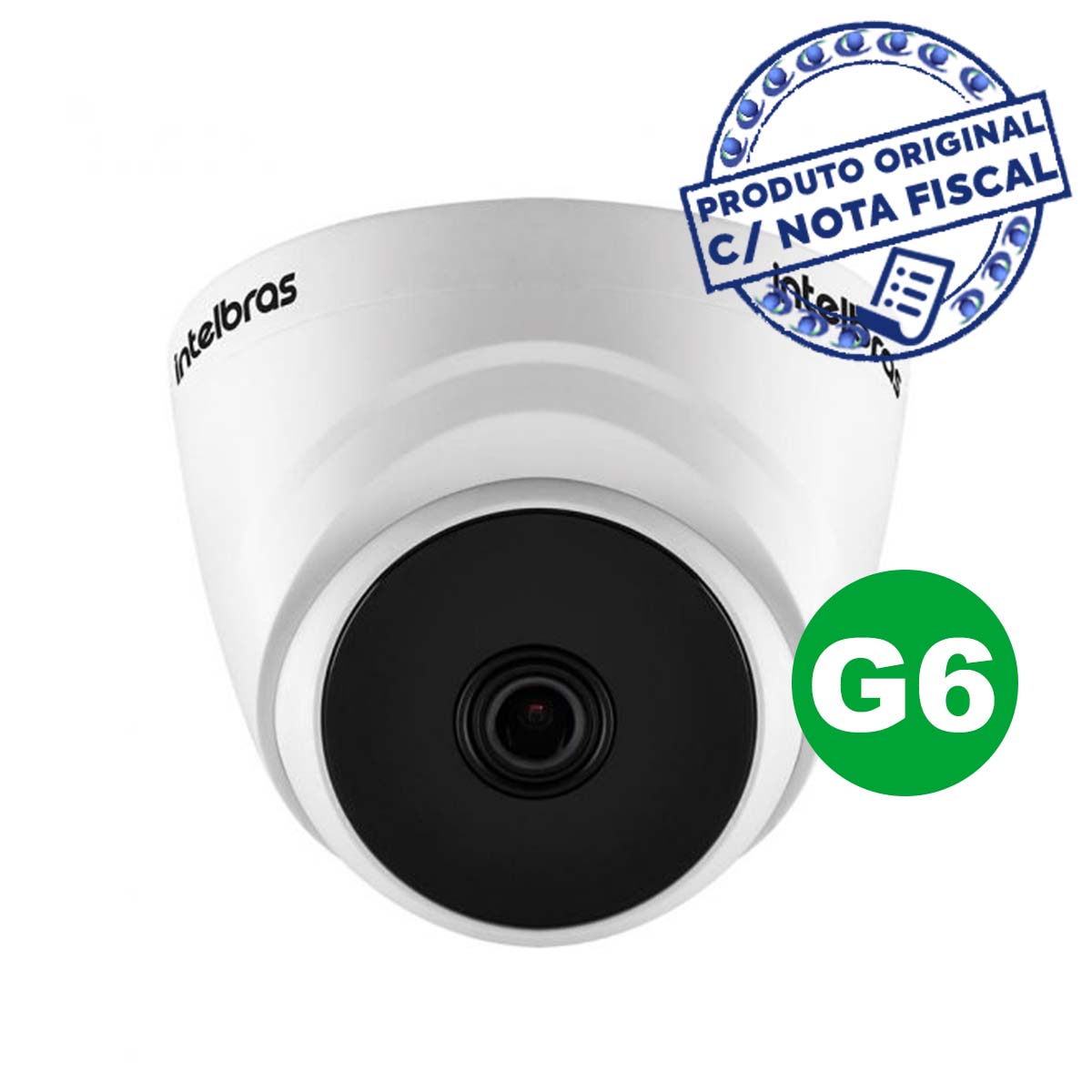 Câmera Dome Intelbras VHD 1010 D G6 720p  3,6mm