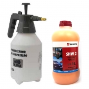 Kit Shampoo Automotivo Com Cera SHW2 1L + Pulverizador 1,5L Wurth