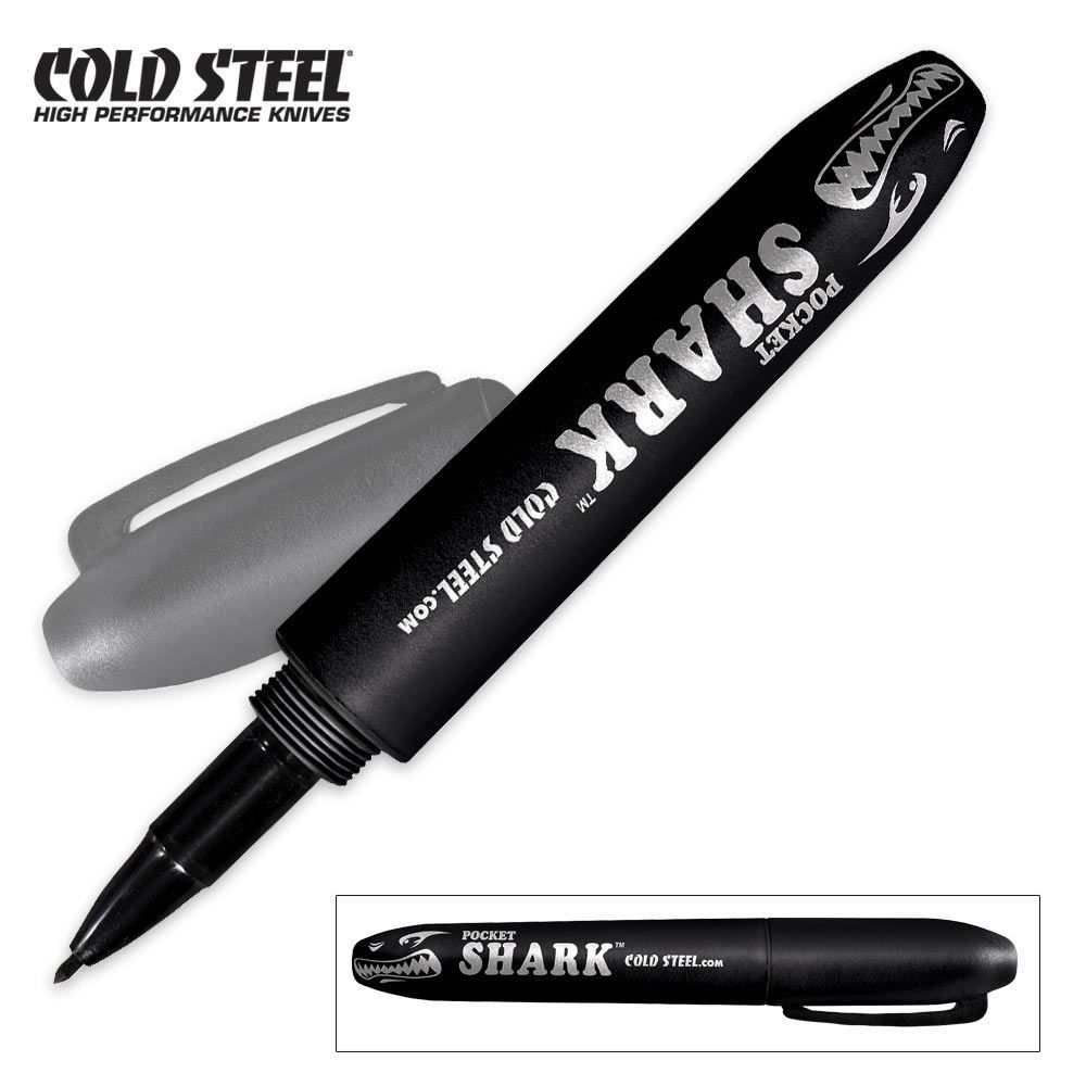 Caneta Tática Cold Steel Pocket Shark Pen - 91SPB