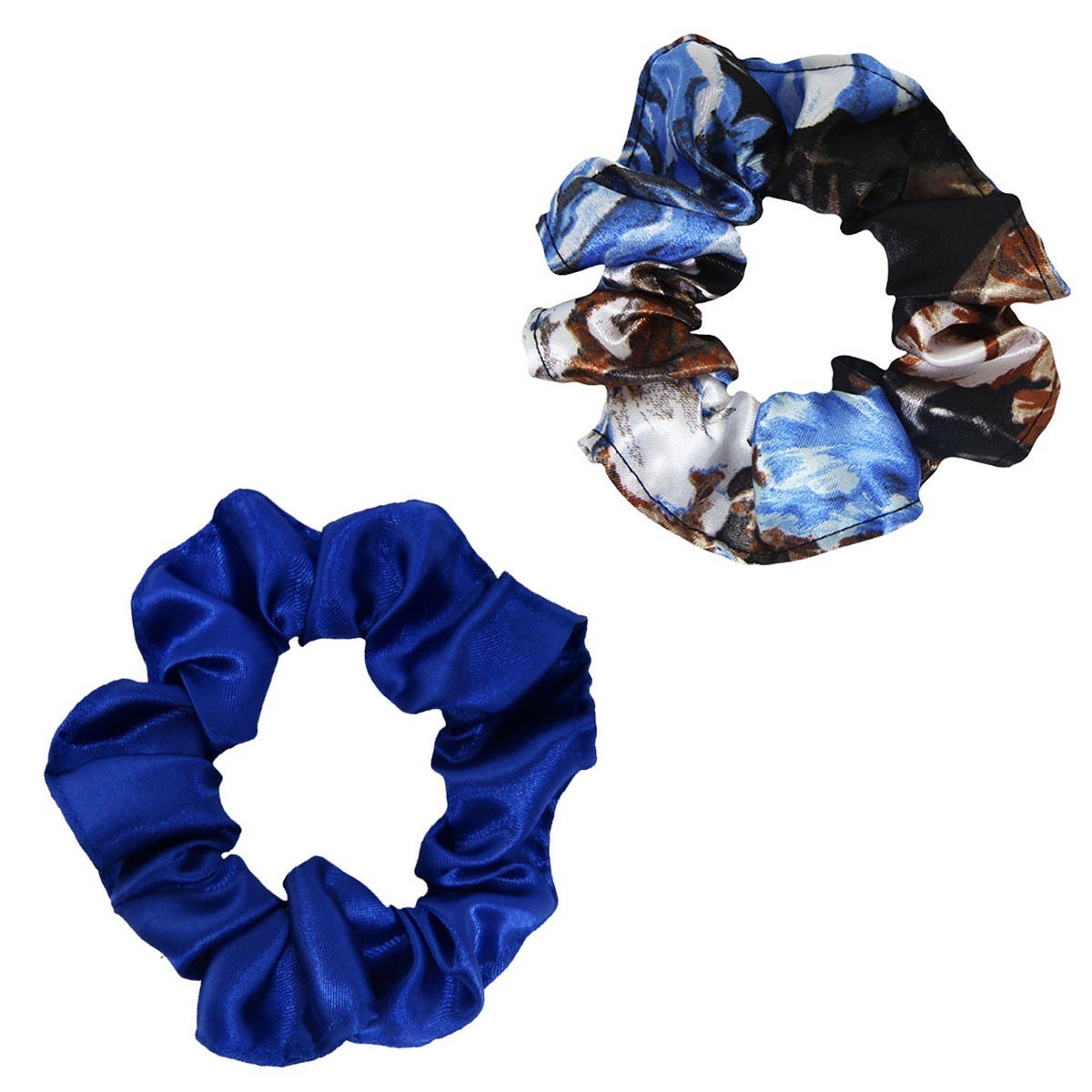 Kit Xuxinhas - Floral Azul II e Azul Royal - Anti Frizz