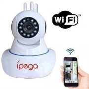 Câmera Ip Wifi Segurança Ipega 3 Antenas c/ Voz KP-CA183
